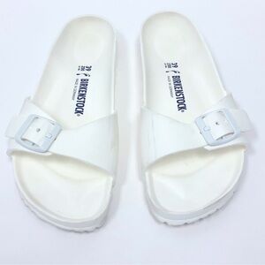 Birkenstock Madrid White Rubber Sandals